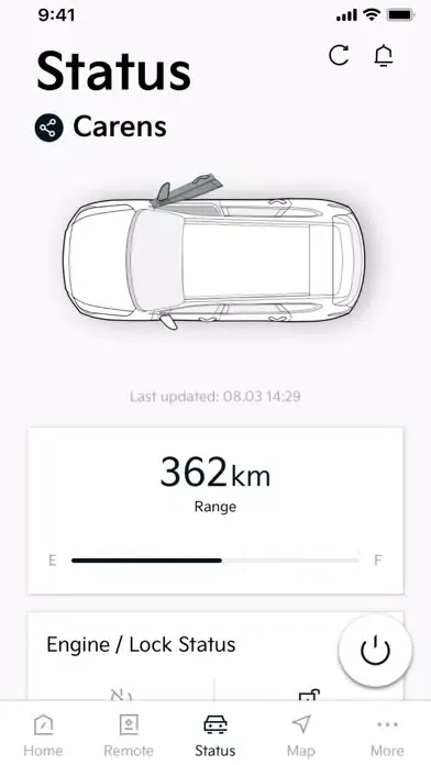 Kia Connect应用截图