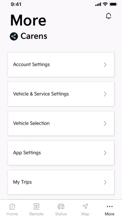 Kia Connect应用截图