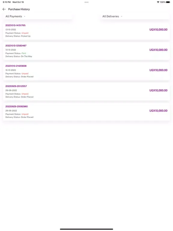 Kibatu Online Shop iPad  Screenshots