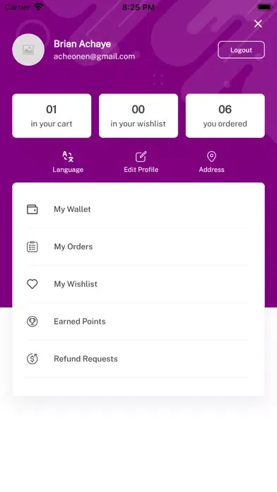 Kibatu Online Shop Screenshots