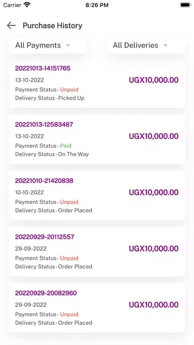 Kibatu Online Shop Screenshots