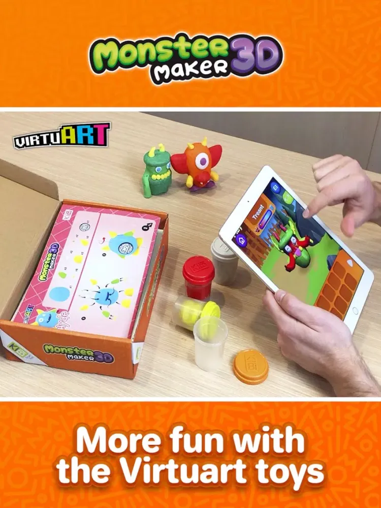 Ảnh chụp màn hình của Monster 3D Maker iPad 