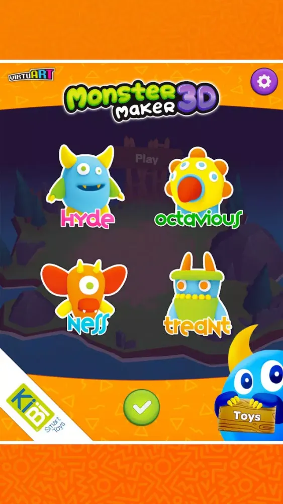 Ảnh chụp màn hình của Monster 3D Maker