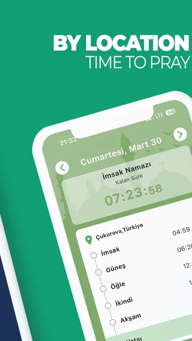 Tangkapan layar Muslimer: Qibla Finder Compass