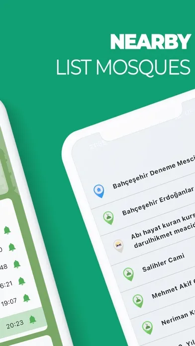 Tangkapan layar Muslimer: Qibla Finder Compass