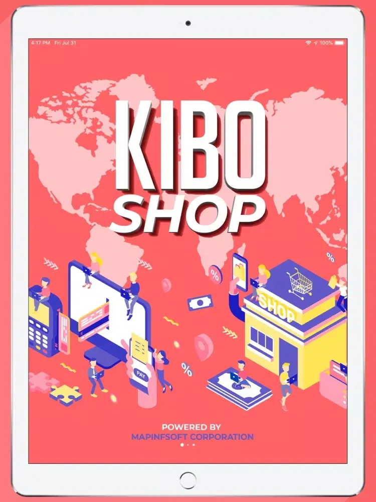 Zrzuty ekranu Kibo Shop iPad 