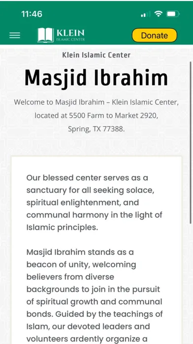 Captures d'écran de KIC Masjid Ibrahim