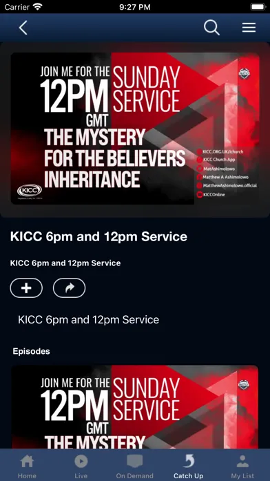 KICCTV Live スクリーンショット