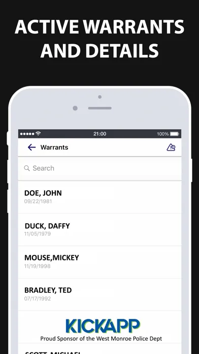 West Monroe Police Department Ekran Görüntüleri