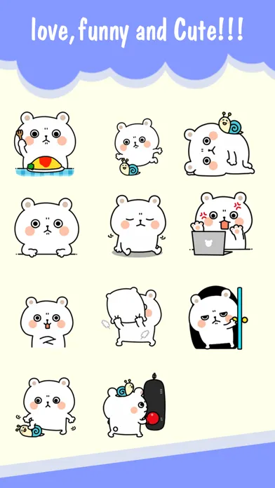 Cool Bear In Love Animated سکرین شاٹس