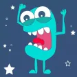 Cute Monster Crazy Animated