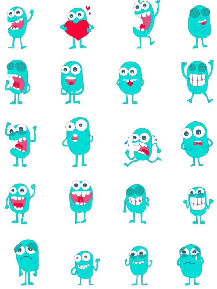 Cute Monster Crazy Animated iPad  Screenshots