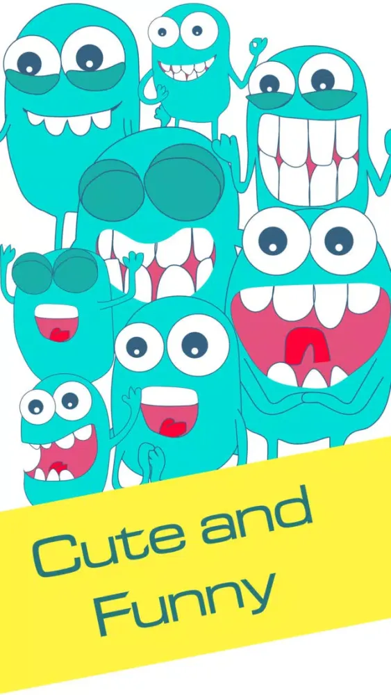 Cute Monster Crazy Animated Screenshots