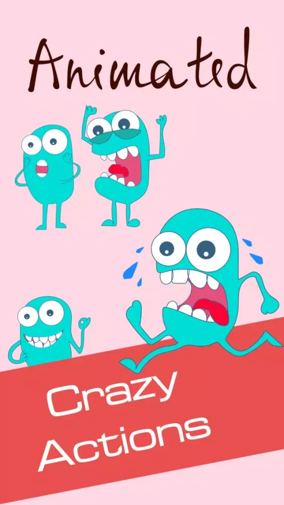 Cute Monster Crazy Animated Screenshots