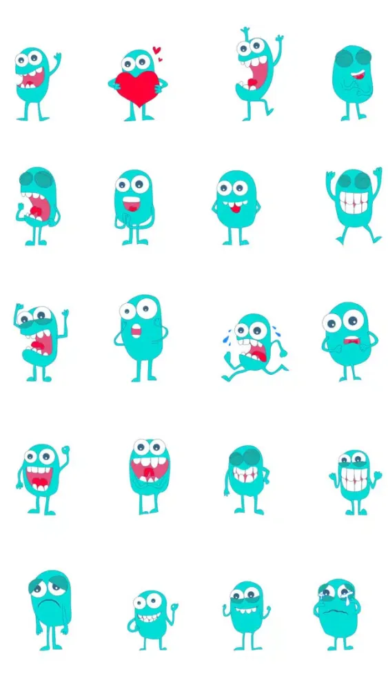 Cute Monster Crazy Animated Screenshots