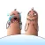 Finger Couple in Love Sticker