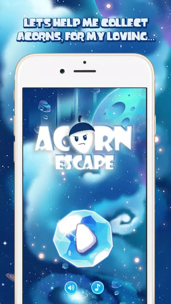 Capturas de tela do Acorn Escape