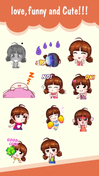 Capturas de tela do Lovely Baby Girl Animated