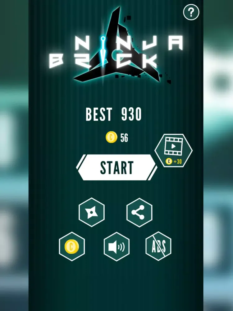 ภาพหน้าจอของ Ninja Brick - Breakout iPad 