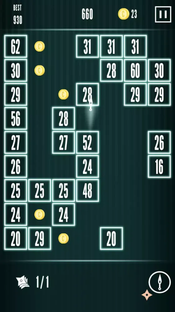ภาพหน้าจอของ Ninja Brick - Breakout