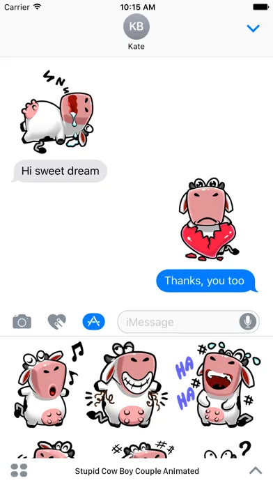 Capturas de tela do Stupid Cow Boy Couple Animated