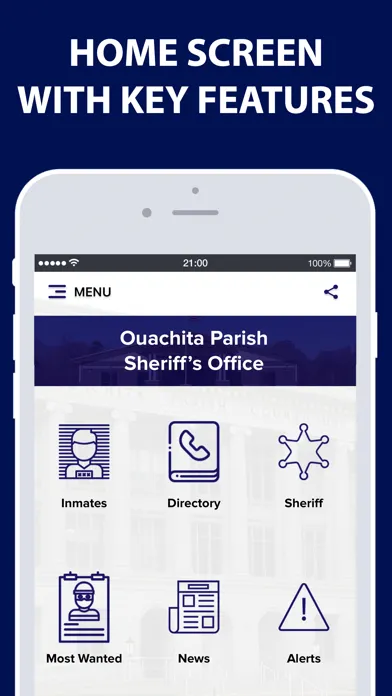 Zrzuty ekranu Ouachita Sheriff
