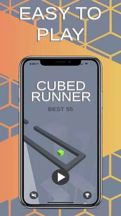 Tangkapan layar Cubed: Runner