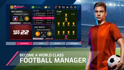 Captures d'écran de KickOff 22 Football Manager
