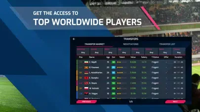 Captures d'écran de KickOff 22 Football Manager