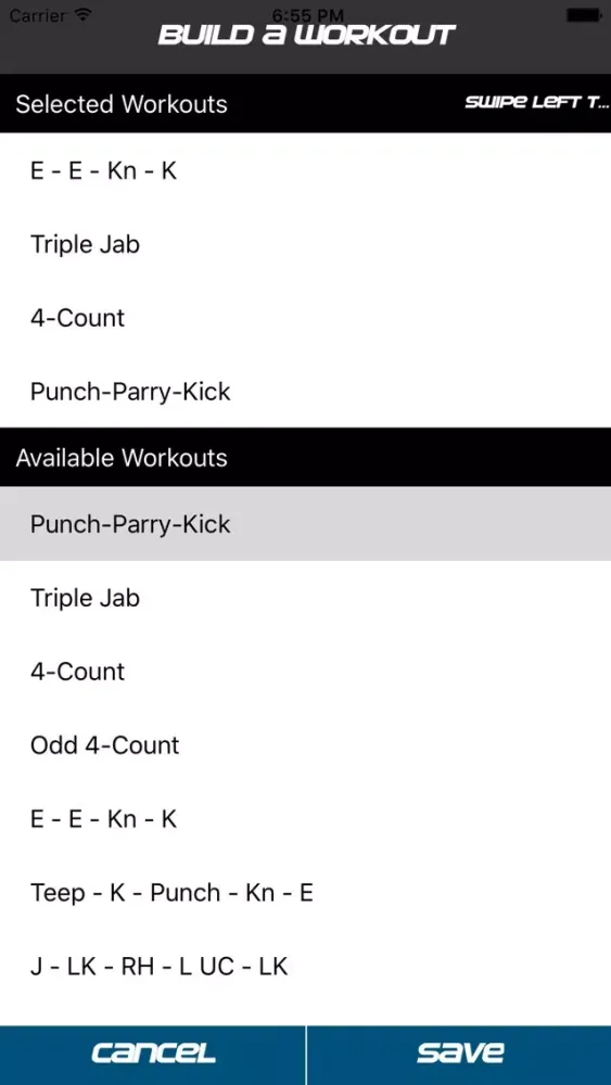 KoL Kickboxing Workout Ekran Görüntüleri