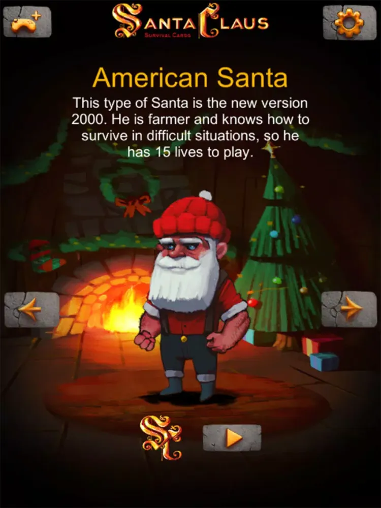 Survival Cards: Santa Claus iPad  スクリーンショット