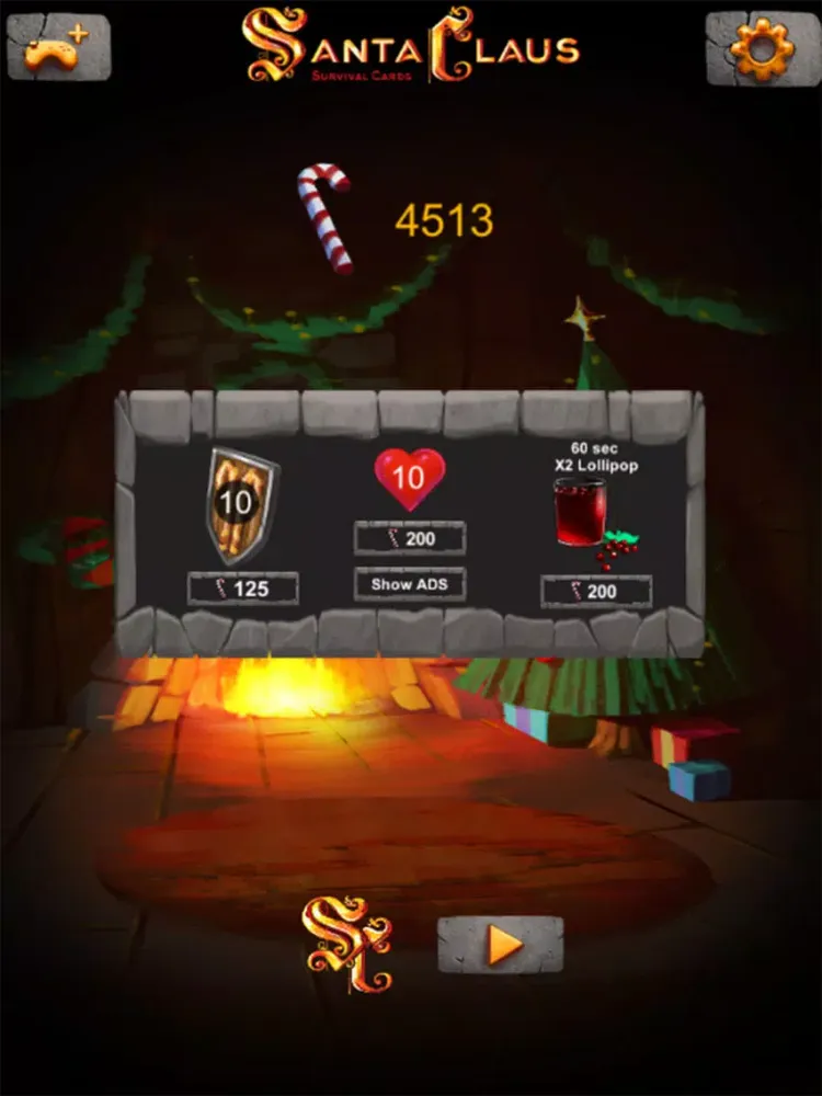 Survival Cards: Santa Claus iPad  スクリーンショット