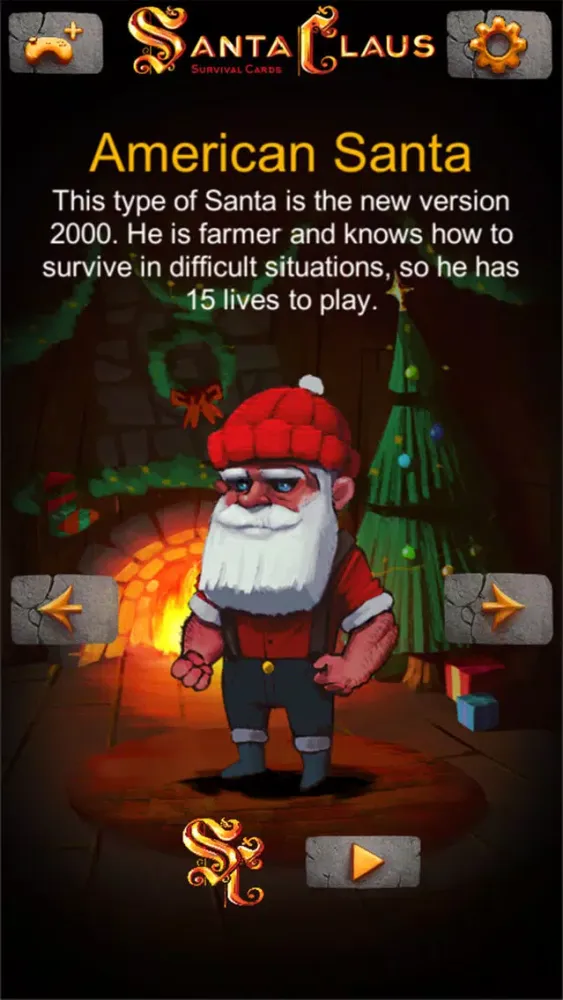 Survival Cards: Santa Claus スクリーンショット