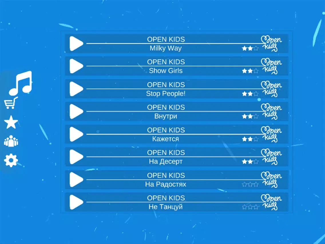 Capturas de pantalla de Open Kids iPad 
