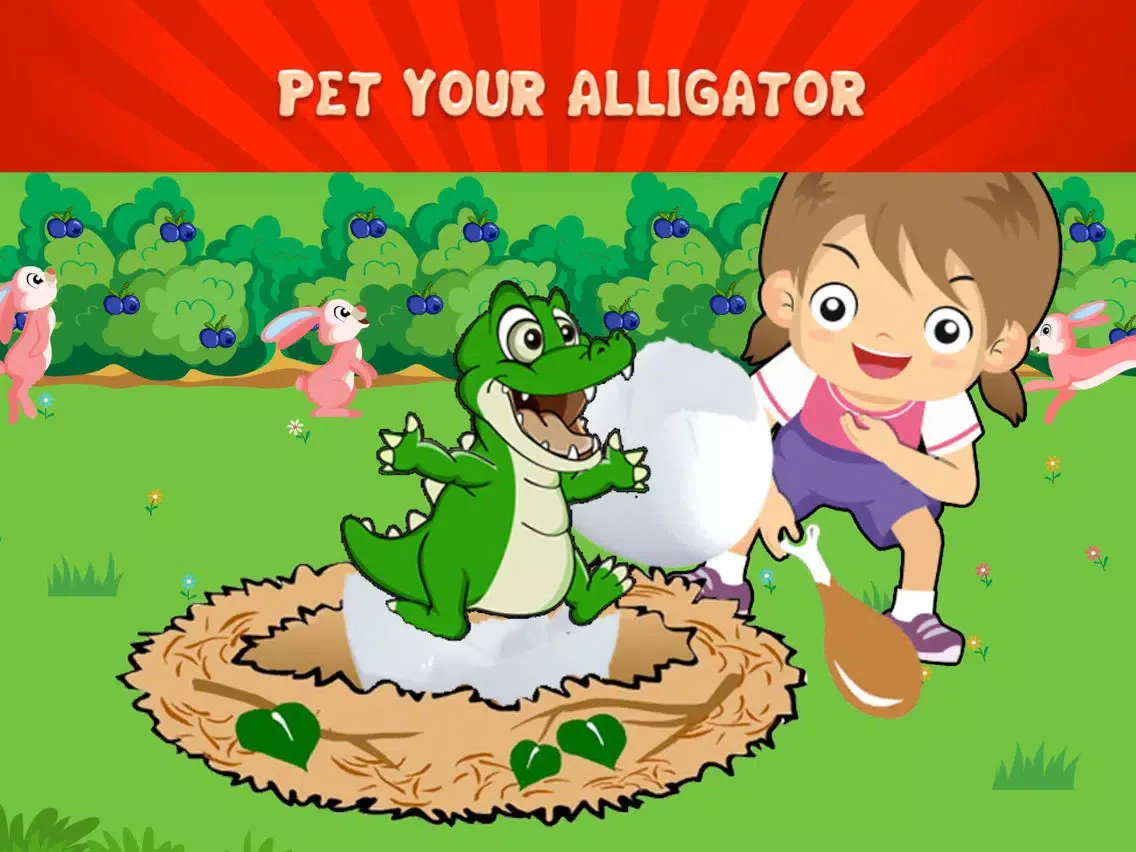Hungry Alligator MMA-hunt for food, fight for land iPad  سکرین شاٹس