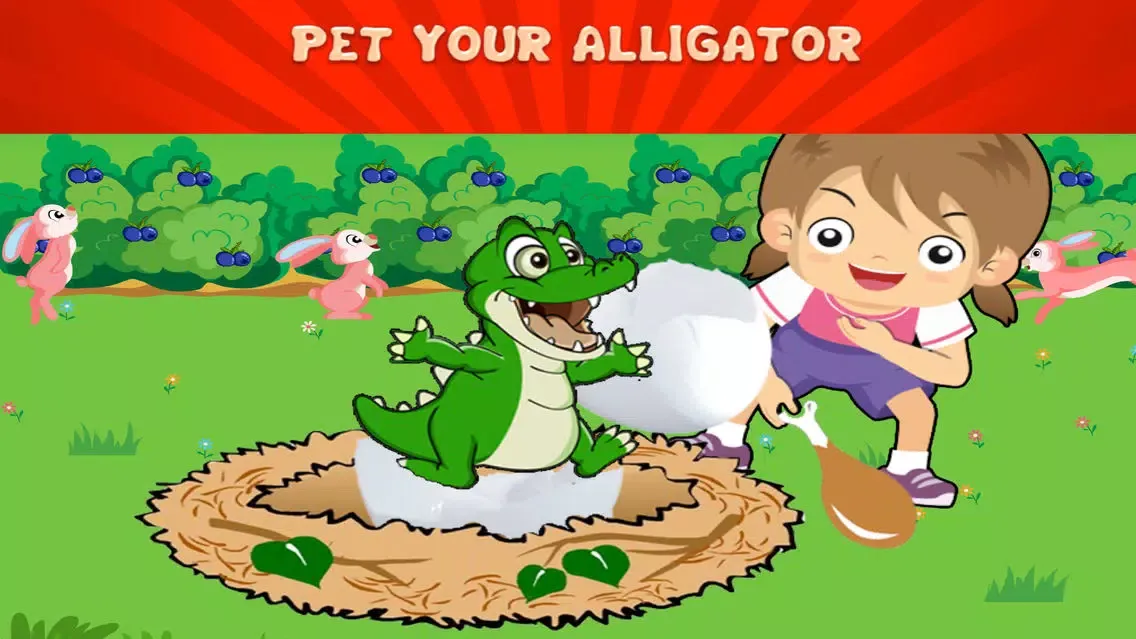 Hungry Alligator MMA-hunt for food, fight for land سکرین شاٹس