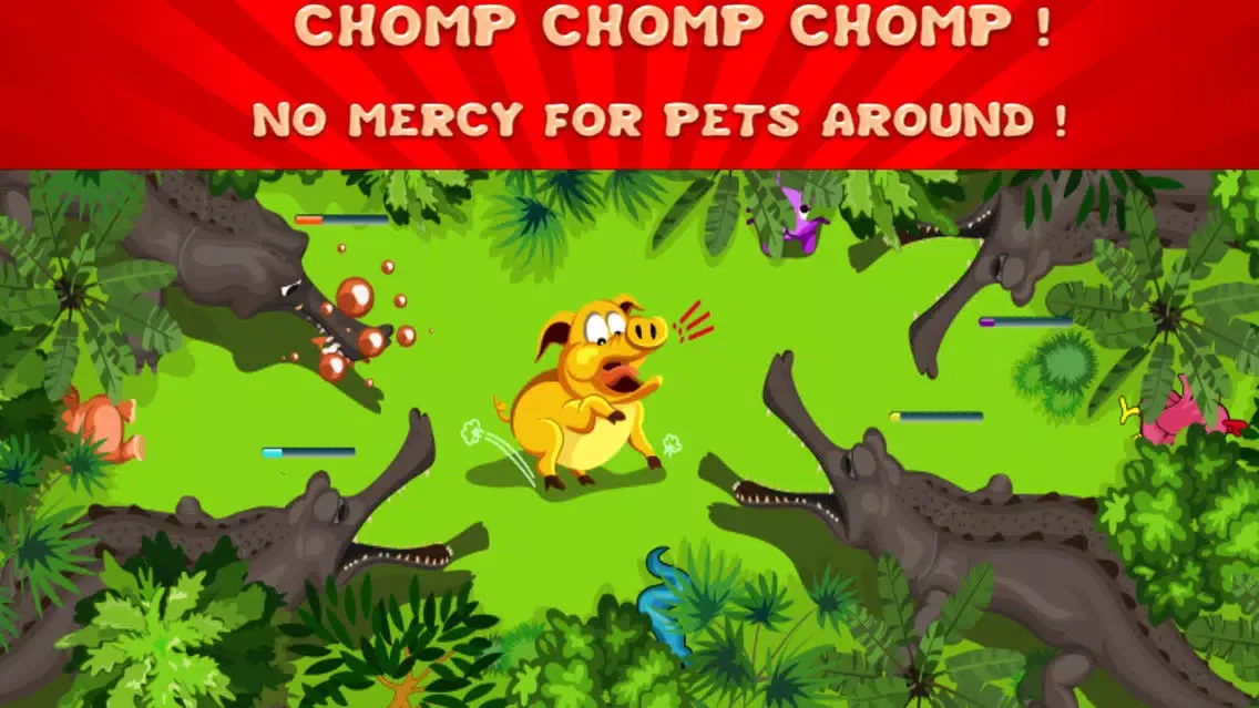 Hungry Alligator MMA-hunt for food, fight for land سکرین شاٹس