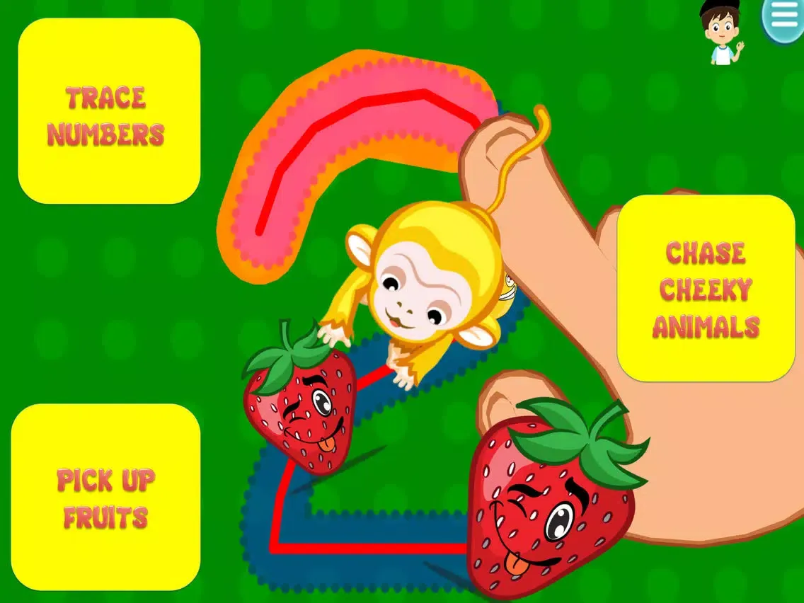 Capturas de tela do Kids love tracing pace game-number sense 1 to 10 iPad 