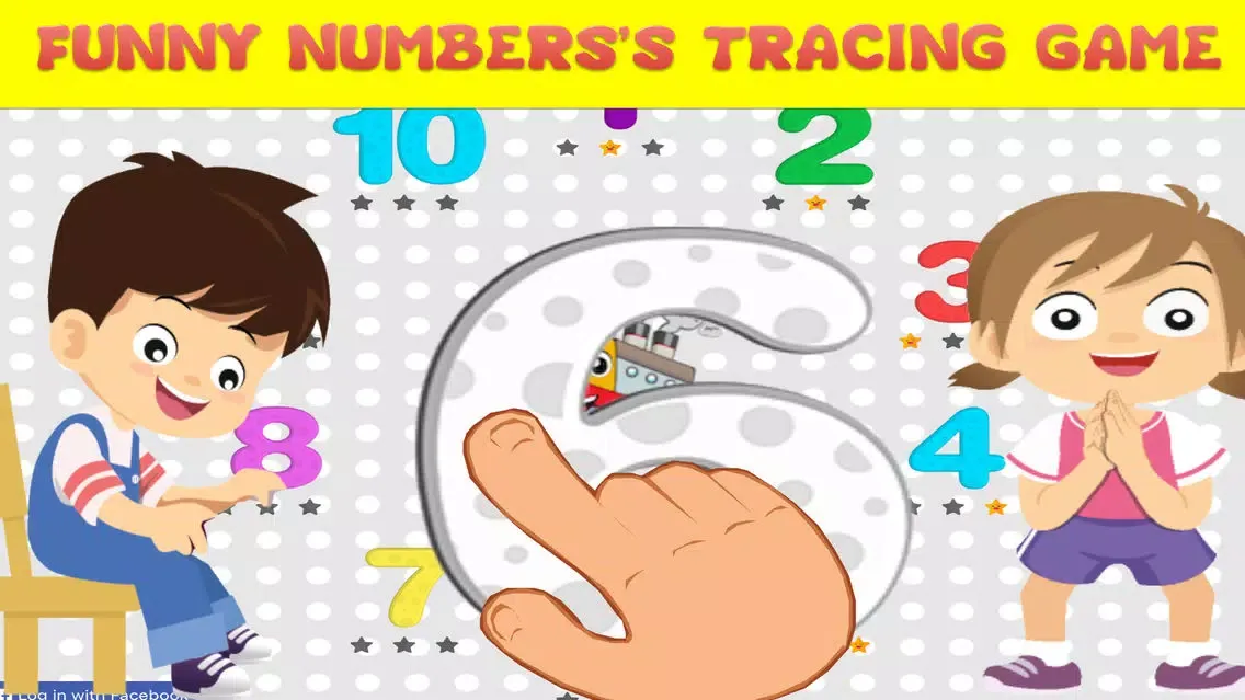Capturas de tela do Kids love tracing pace game-number sense 1 to 10