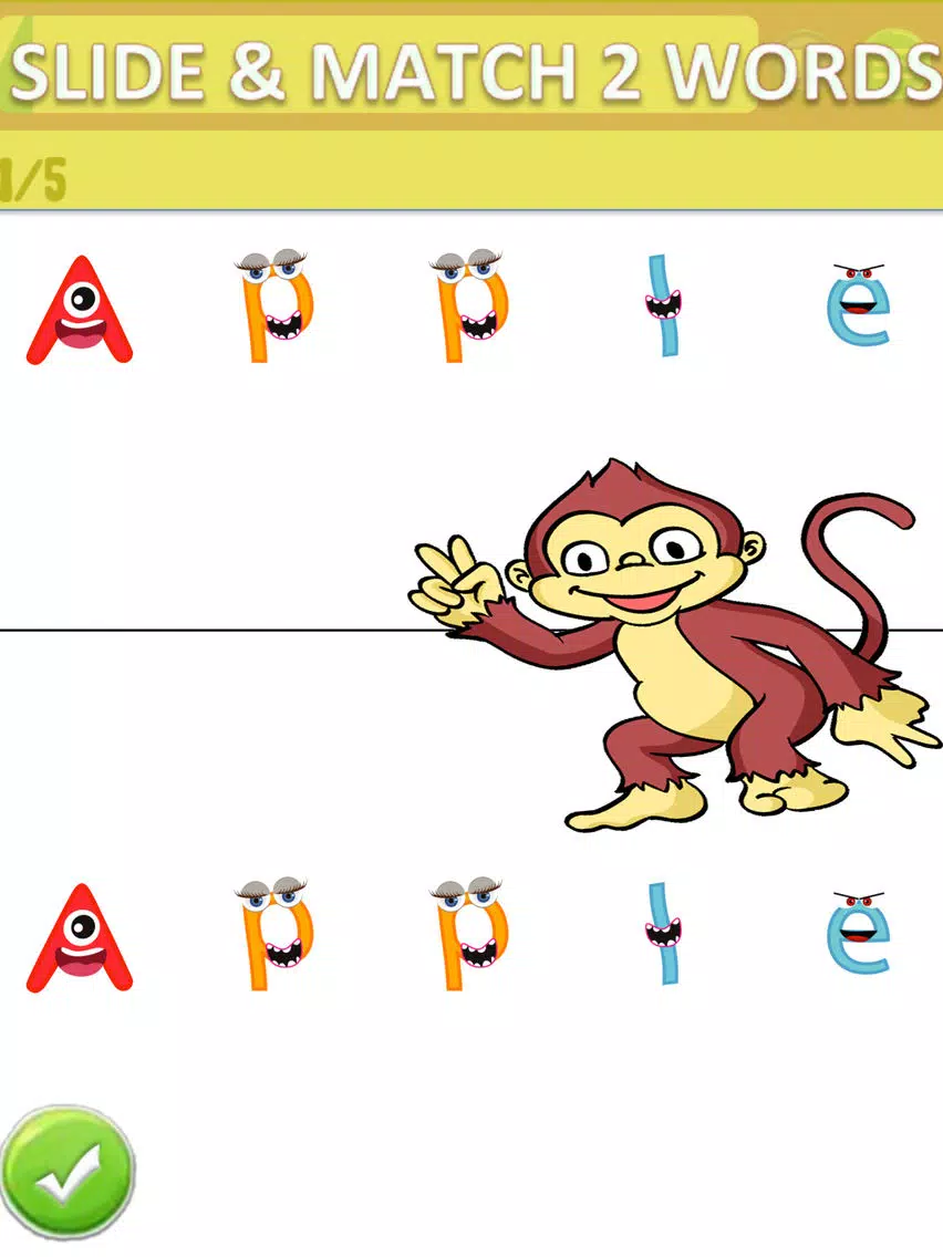 Endless Reading Matching Game iPad  سکرین شاٹس