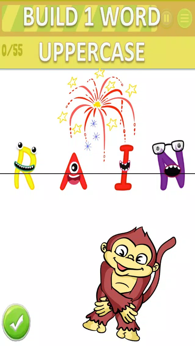 Endless Reading Matching Game سکرین شاٹس