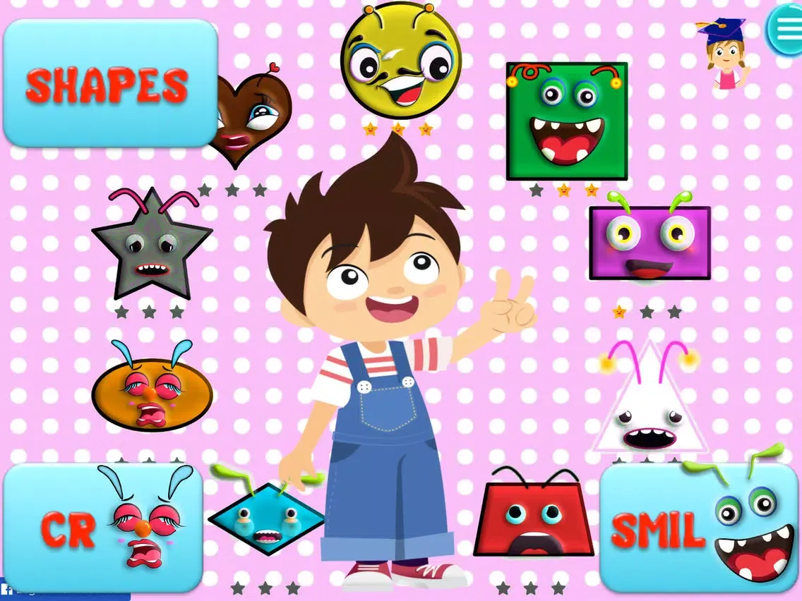 Capturas de pantalla de Kids play shapes,numbers sequence,love games 1-10 iPad 