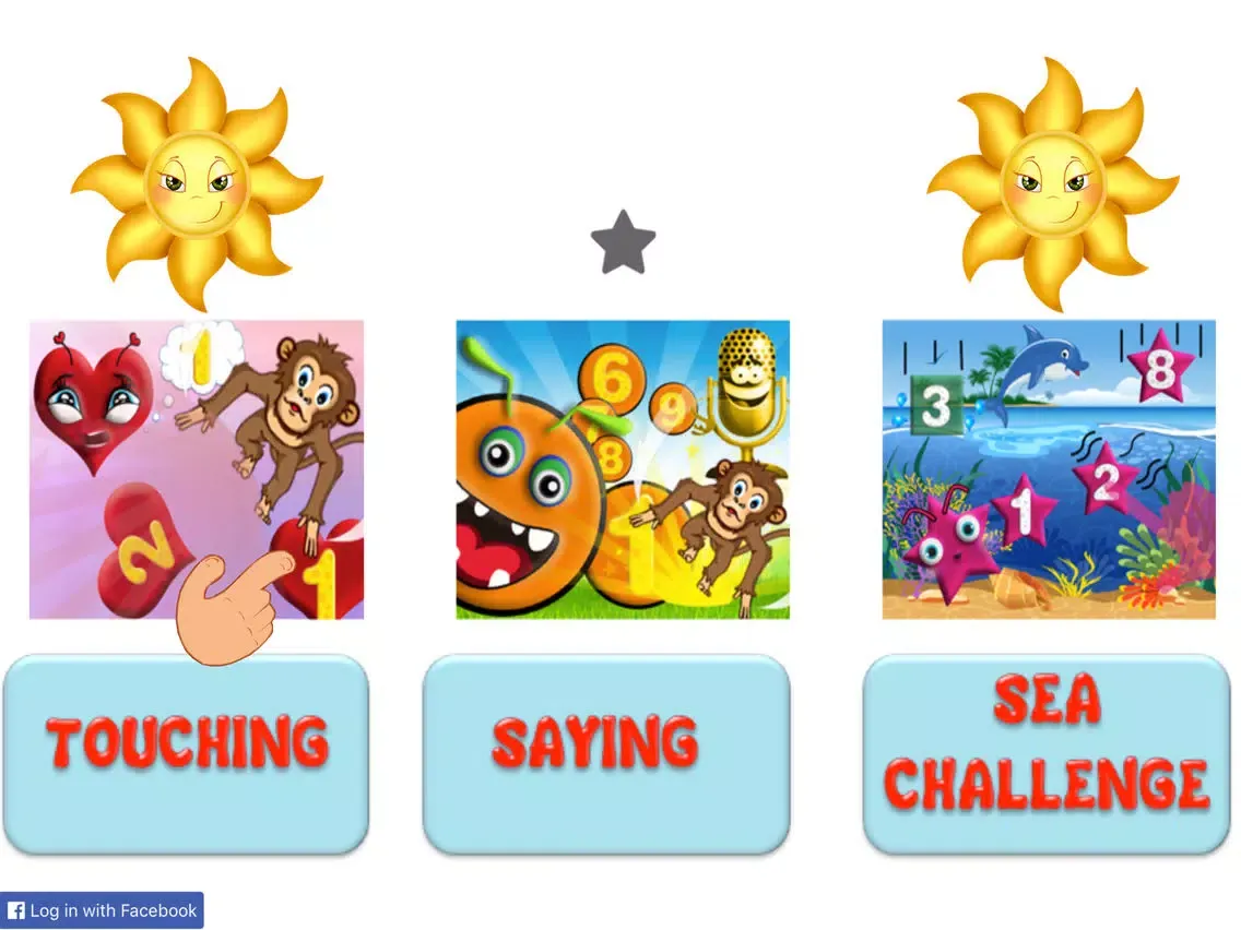 Capturas de pantalla de Kids play shapes,numbers sequence,love games 1-10 iPad 