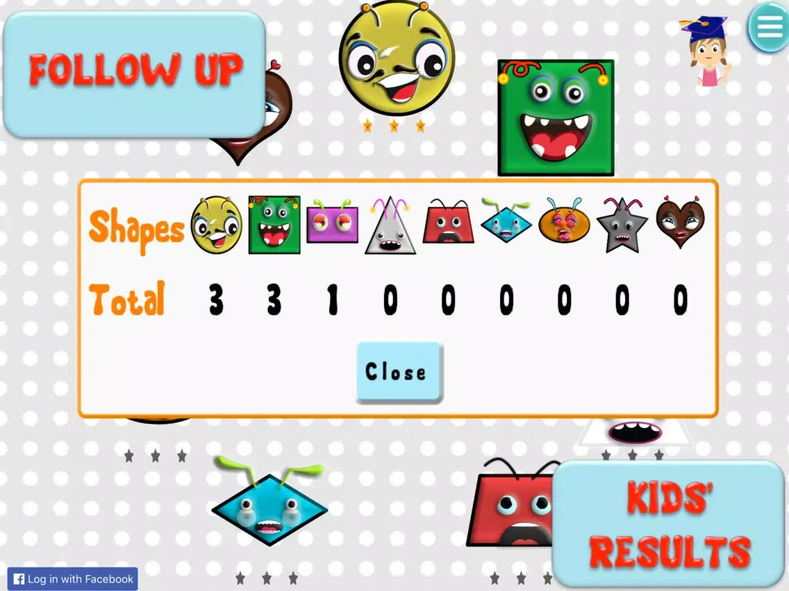 Capturas de pantalla de Kids play shapes,numbers sequence,love games 1-10 iPad 