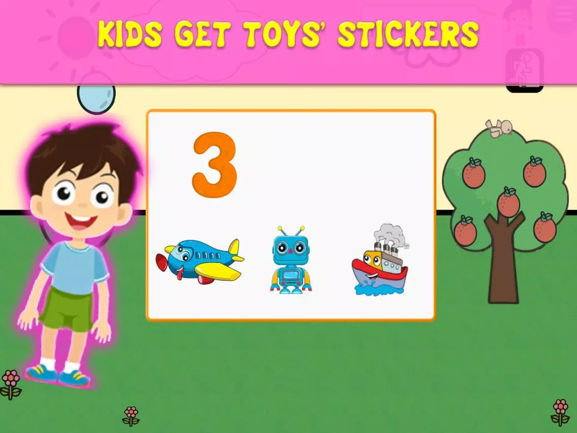 Kids & Toys learn numbers smart math game 1 to 10 iPad Screenshots