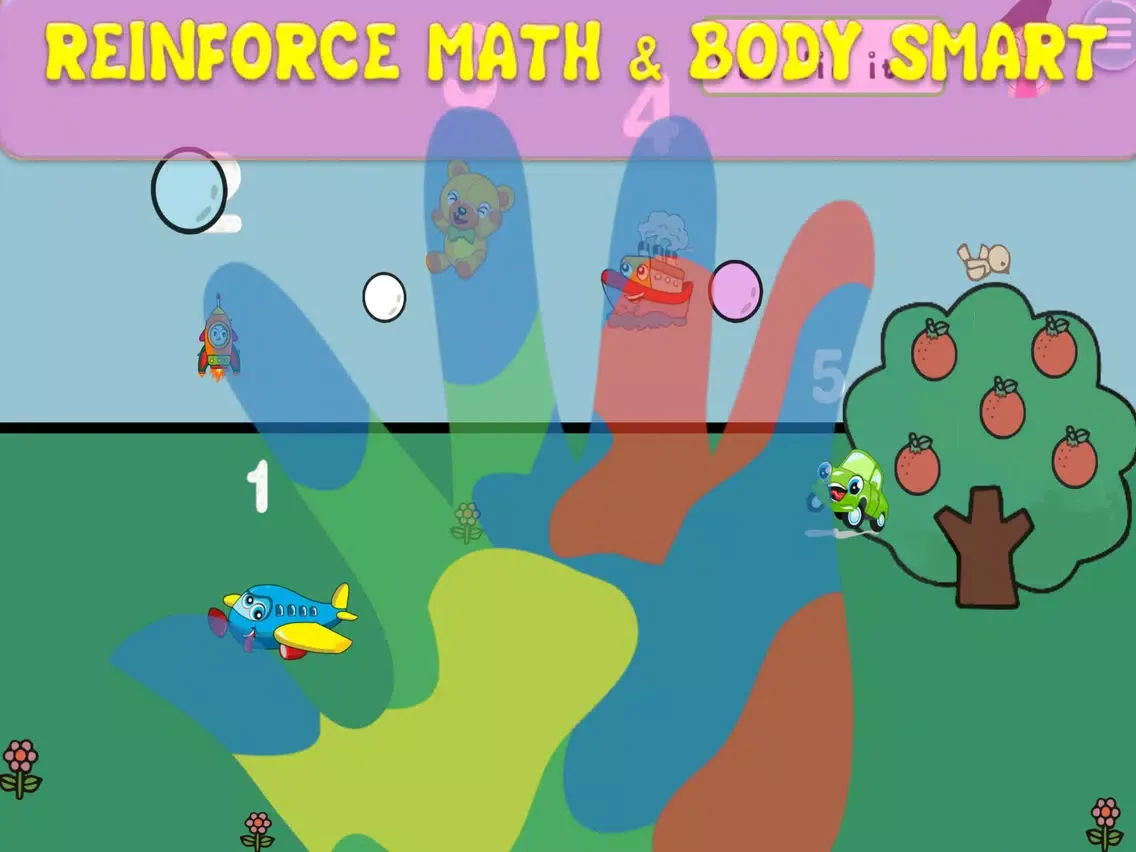 Kids & Toys learn numbers smart math game 1 to 10 iPad Screenshots