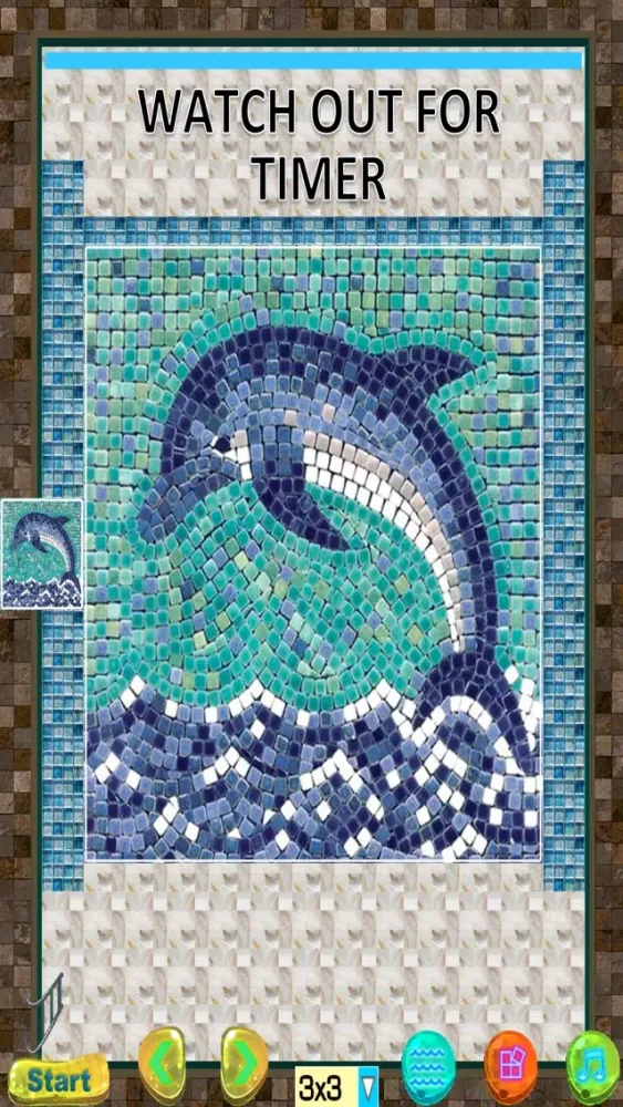 Ảnh chụp màn hình của Jigsaw Puzzle Mozaic game