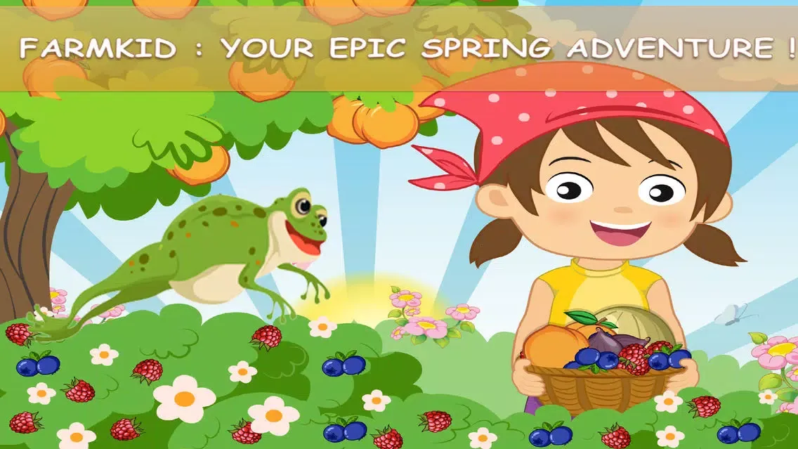 Farmkid-Epic Spring adventure shop and farm game スクリーンショット