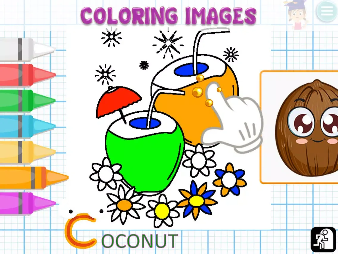 Tangkapan layar Alphabet Abc's game for kids Tracing, Coloring iPad 