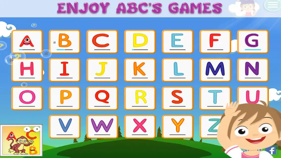Tangkapan layar Alphabet Abc's game for kids Tracing, Coloring